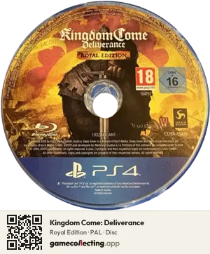Kingdom Come: Deliverance PlayStation 4, PAL disc