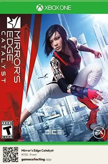 Mirror's Edge Catalyst Xbox One, NTSC box front