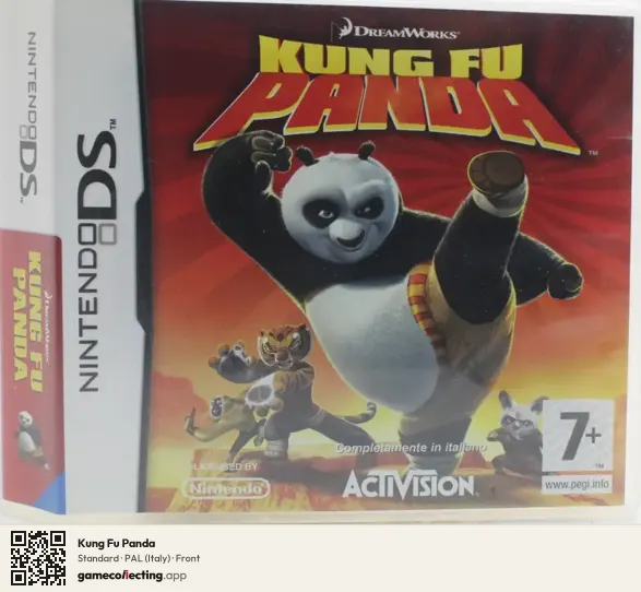 Kung Fu Panda Nintendo DS, Italy box front