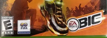 FIFA Street 2, the ESRB box on its front