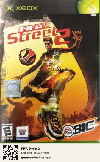 FIFA Street 2 Xbox, NTSC box front