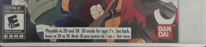Naruto Powerful Shippuden, the ESRB box on its front
