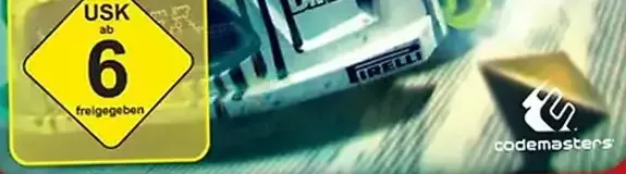 Dirt 3, the USK square on its front