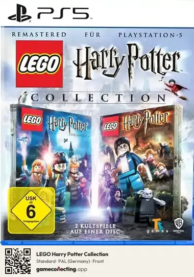 LEGO Harry Potter Collection PlayStation 5, Germany box front