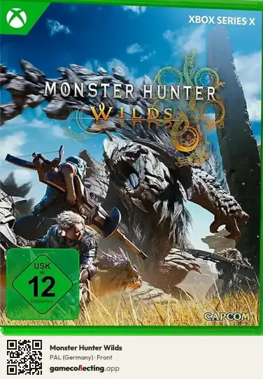 Monster Hunter Wilds Xbox Series X, Germany box front