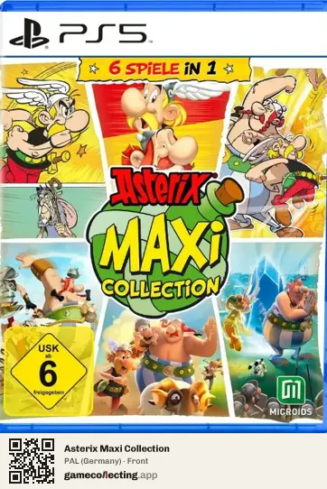 Asterix Maxi Collection PlayStation 5, Germany box front
