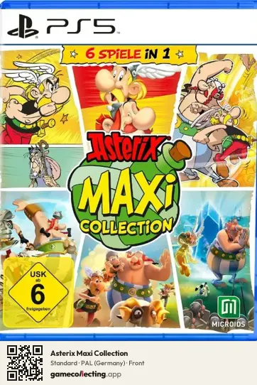 Asterix Maxi Collection PlayStation 5, Germany box front
