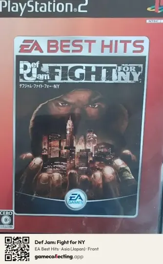 Def Jam: Fight for NY PlayStation 2, Asia box front