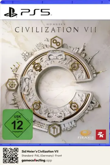 Sid Meier's Civilization VII PlayStation 5, Germany box front