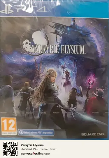 Valkyrie Elysium PlayStation 4, France box front