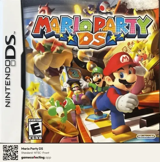 Mario Party DS Nintendo DS, NTSC box front