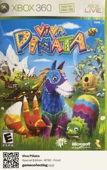 Viva Piñata Xbox 360, NTSC box front