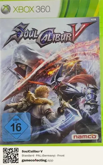 SoulCalibur V Xbox 360, Germany box front