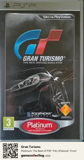 Gran Turismo PlayStation Portable, Poland box front