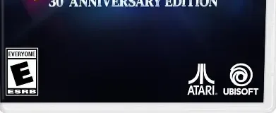 Rayman, the ESRB box on its front
