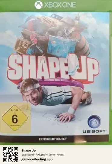 Shape Up Xbox One, Germany box front