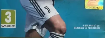 FIFA 19, the PEGI square on its front