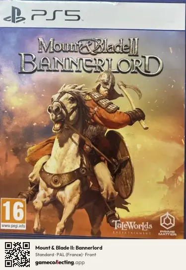 Mount & Blade II: Bannerlord PlayStation 5, France box front