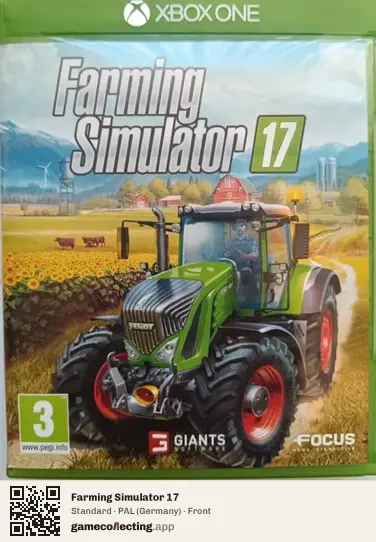 Farming Simulator 17 Xbox One, Germany box front