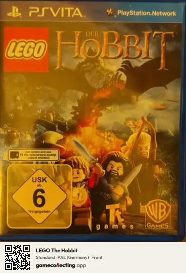 LEGO The Hobbit PlayStation Vita, Germany box front