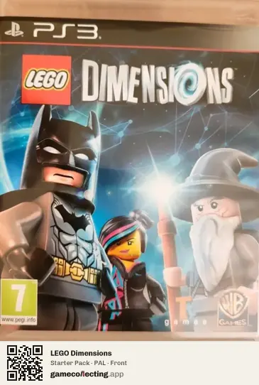 LEGO Dimensions PlayStation 3, PAL box front