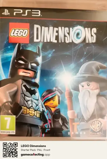 LEGO Dimensions PlayStation 3, PAL box front