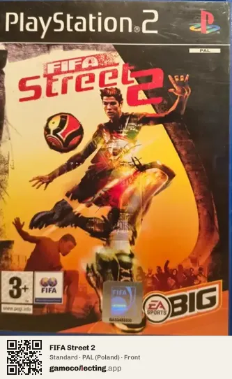 FIFA Street 2 PlayStation 2, Poland box front
