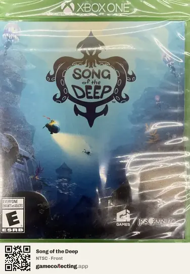 Song of the Deep Xbox One, NTSC box front
