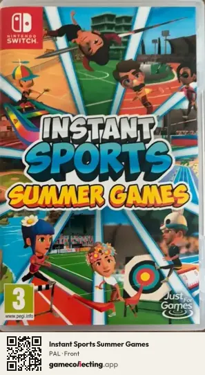 Instant Sports Summer Games Nintendo Switch, PAL box front