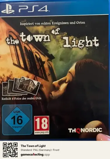 The Town of Light PlayStation 4, Germany box front