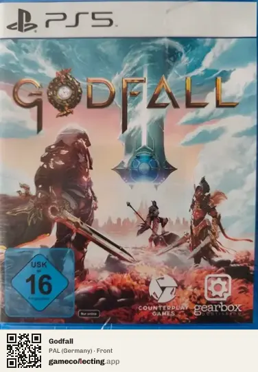 Godfall PlayStation 5, Germany box front