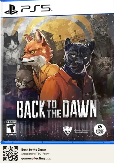 Back to the Dawn PlayStation 5, NTSC box front
