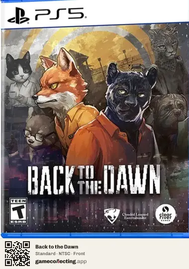 Back to the Dawn PlayStation 5, NTSC box front