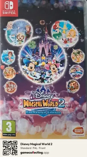 Disney Magical World 2 Nintendo Switch, PAL box front
