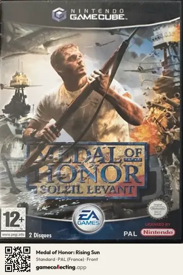 Medal of Honor: Rising Sun Nintendo GameCube, France box front