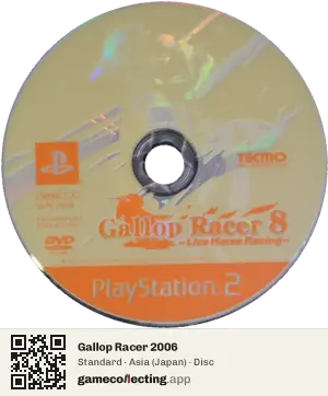 Gallop Racer 2006 PlayStation 2, Asia disc