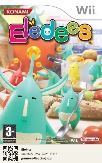 Elebits Nintendo Wii, Italy box front