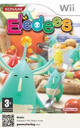 Elebits Nintendo Wii, Italy box front