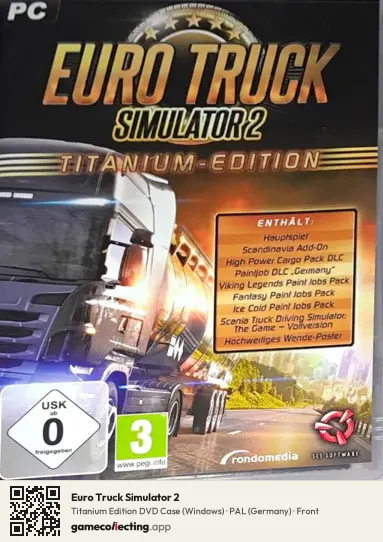 Euro Truck Simulator 2 Computer, Germany box front