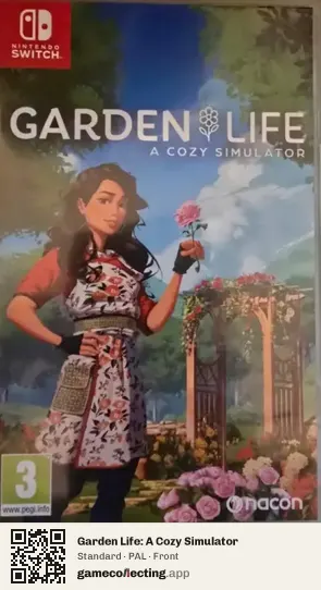 Garden Life: A Cozy Simulator Nintendo Switch, PAL box front