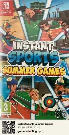 Instant Sports Summer Games Nintendo Switch, PAL box front