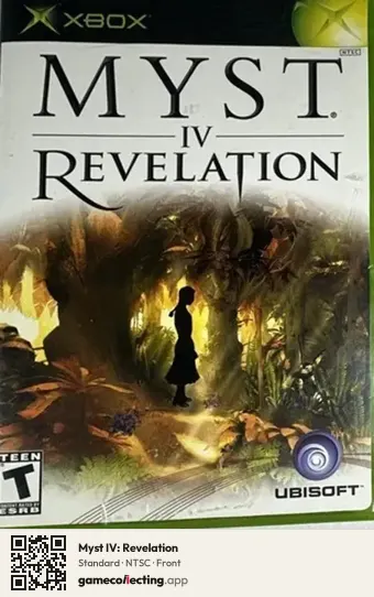 Myst IV: Revelation Xbox, NTSC box front