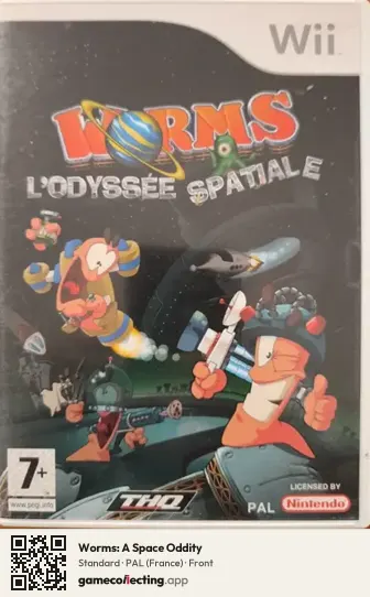 Worms: A Space Oddity Nintendo Wii, France box front