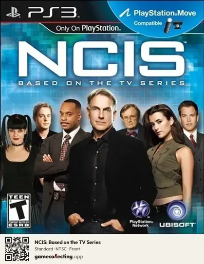 NCIS: Based on the TV Series PlayStation 3, NTSC box front
