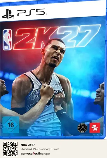 NBA 2K27 PlayStation 5, Germany box front