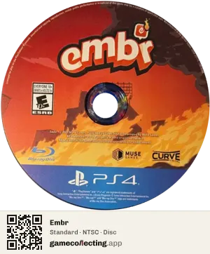 Embr PlayStation 4, NTSC disc