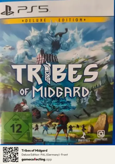 Tribes of Midgard PlayStation 5, Germany box front