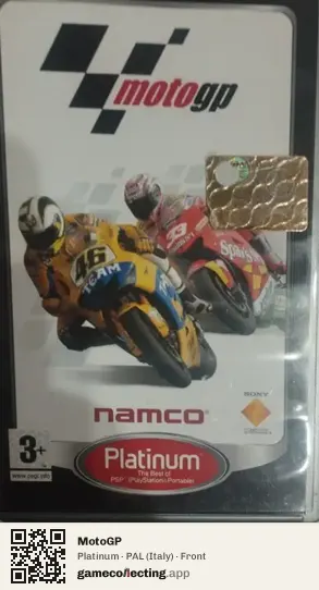 MotoGP PlayStation Portable, Italy box front