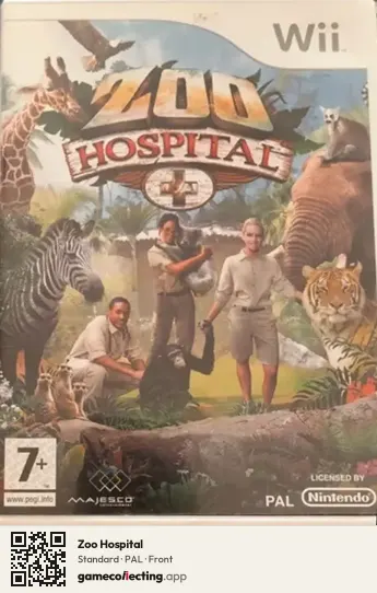 Zoo Hospital Nintendo Wii, PAL box front