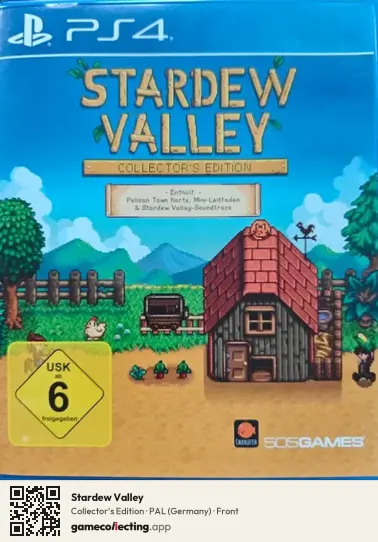 Stardew Valley PlayStation 4, Germany box front